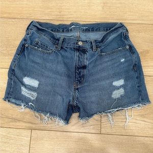 Old Navy Distressed High Rise Shorts